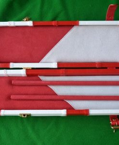 Snooker Crazy - Genuine Leather Case for Jointed Cue and Extension 2