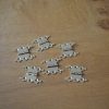 Brass Butterfly Snooker Case Hinges