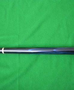 Ebony Electric Blue Snooker Pool Cue 3