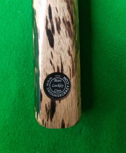 Three Quarter Ebony and White Foxwood Snooker Cue