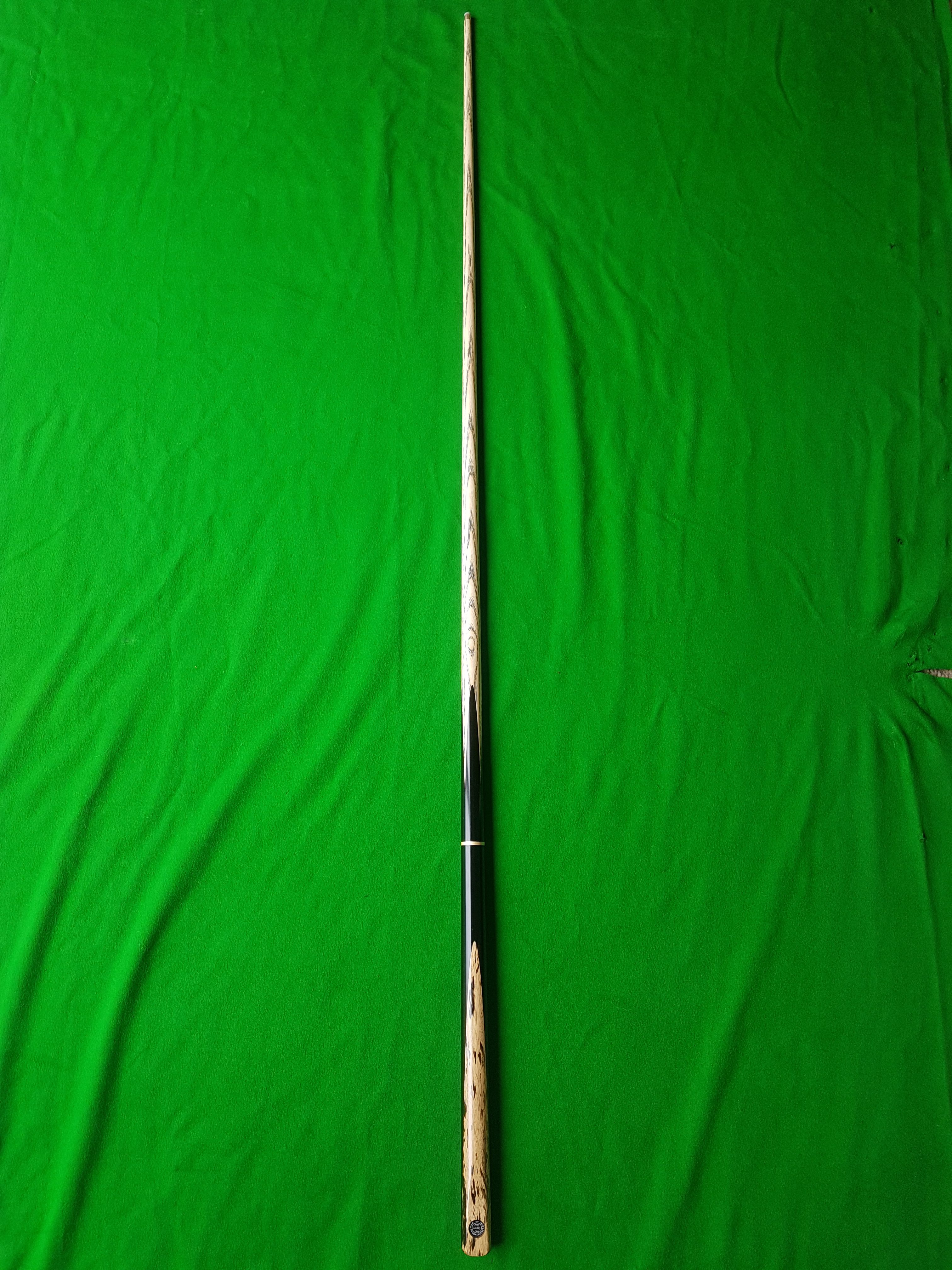 Three Quarter Ebony White Foxwood Snooker Cue