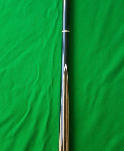 58 Three Quarter Black and White Ebony Butt Snooker Cue 2 CBA26