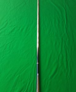 58 Three Quarter Black and White Ebony Butt Snooker Cue 4 CBA26