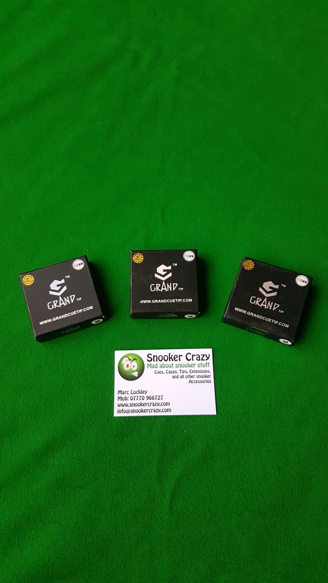 Grand Cue Tips Medium Handmade Snooker Cues Pool Cues Cue Cases