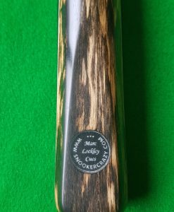 57 Three Quarter Black Foxwood Ebony Snooker Cue CBA17 1