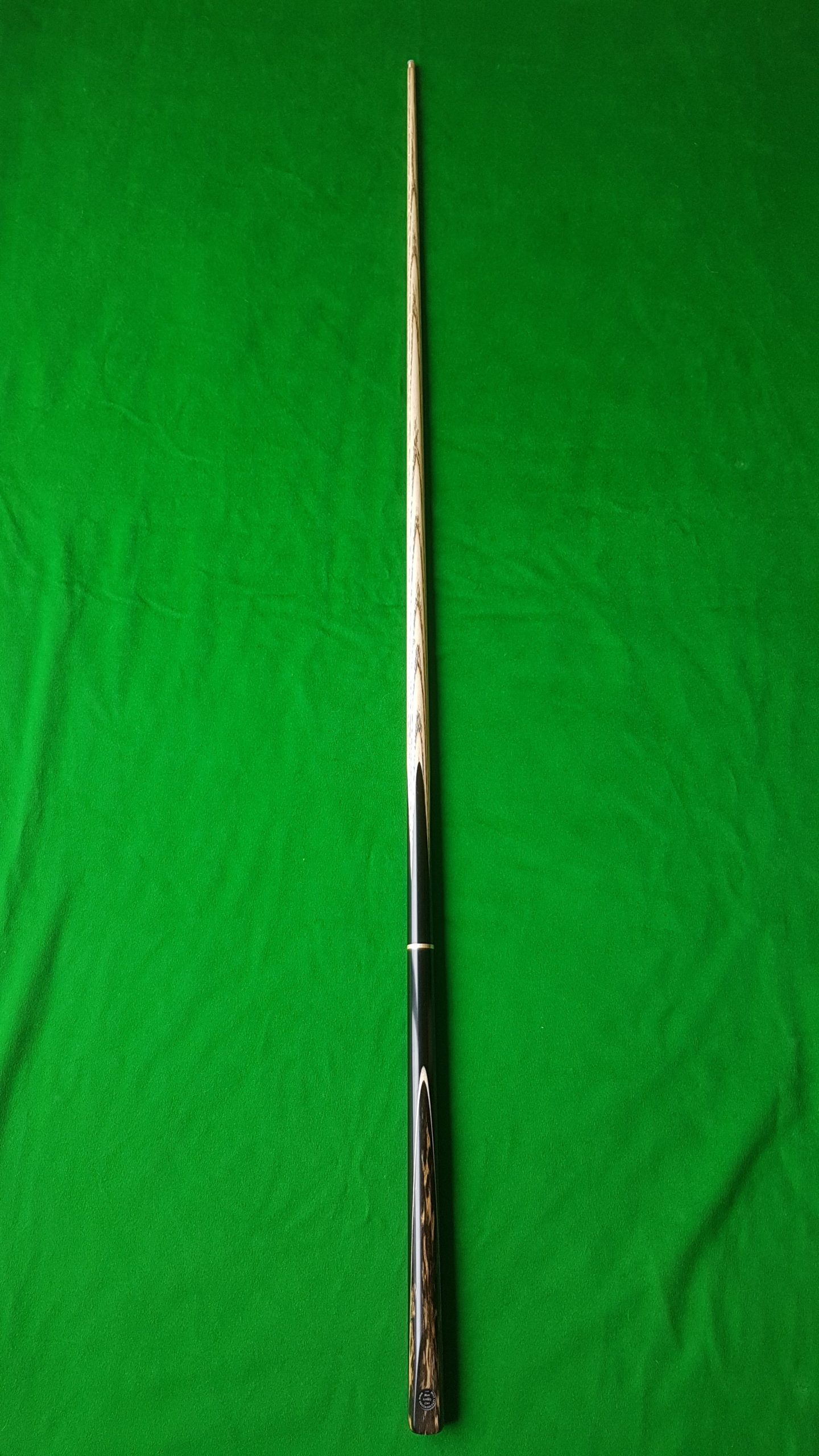 57 Three Quarter Black Foxwood Ebony Snooker Cue CBA17 3