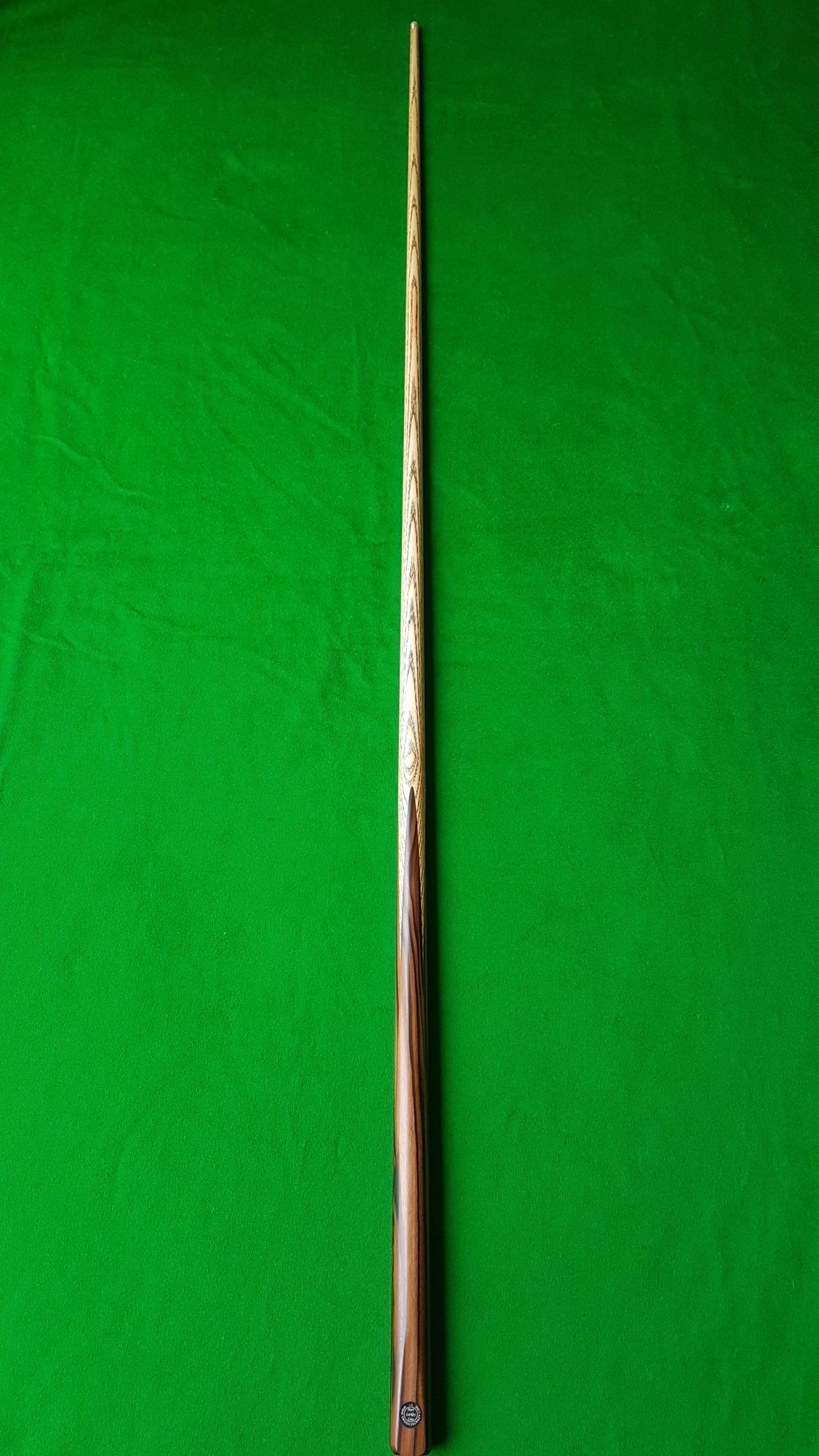 58 1 Piece Striped Ebony Snooker Cue CBA34 3