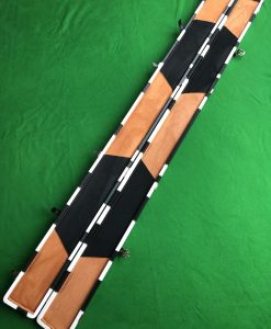 One Piece Black and White Patchwork Cue Case 6004 2