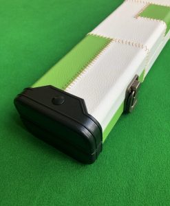 Three Quarter Green & White Cue Case - E6111-6 3