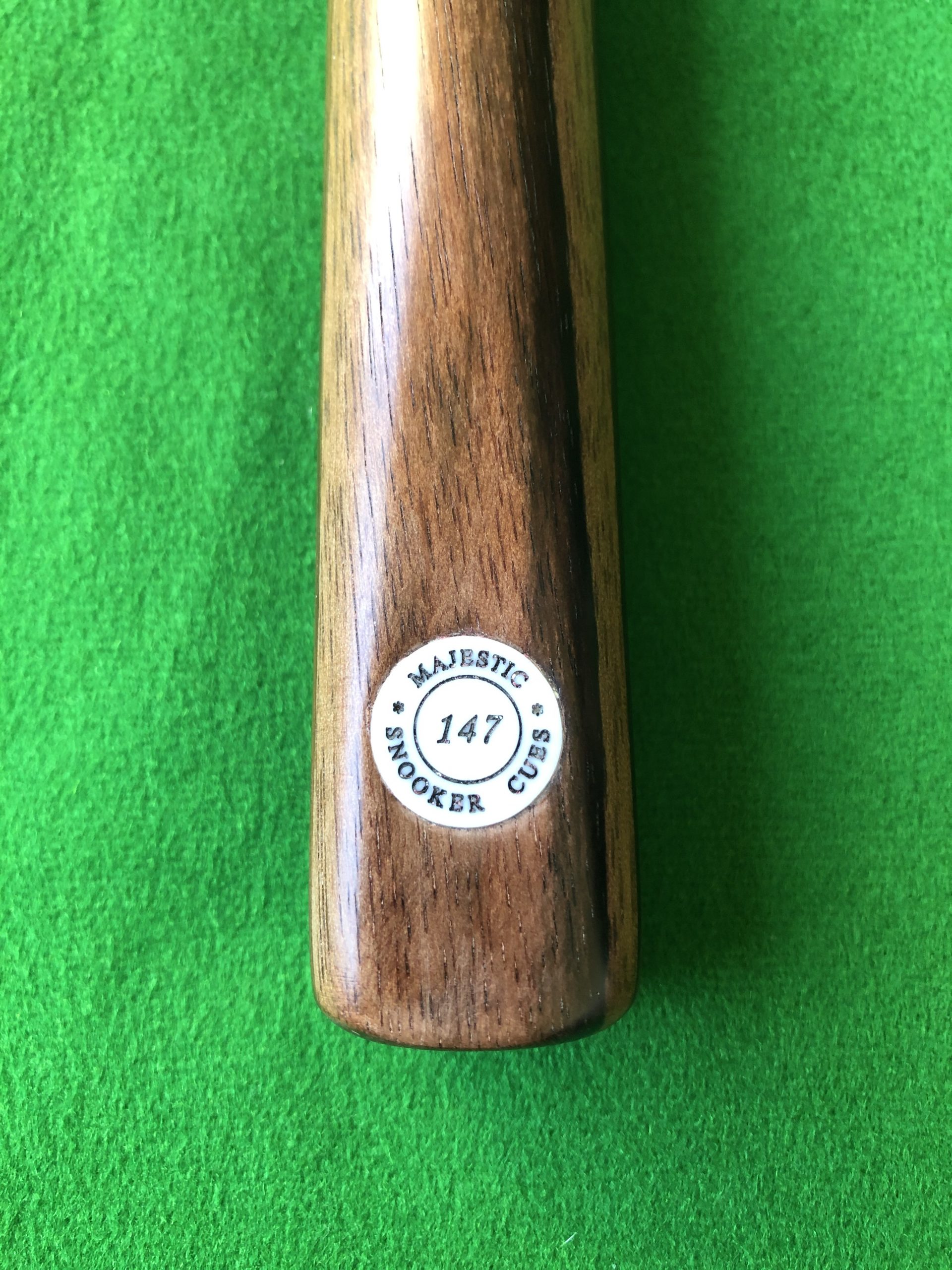 1 Piece 9.4mm 58" Majestic Snooker Cue Cue 2 Handmade Snooker Cues