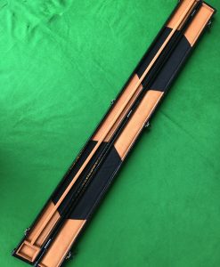 Three Quarter Black Crocodile Effect Cue Case 4