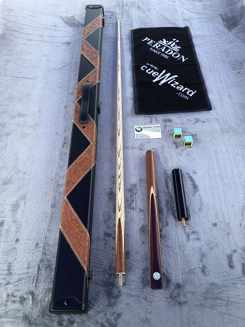 Rosewood Cue & Case Set 17A