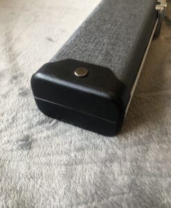 1 piece aluminium 2 channel Grey Cue Case 3