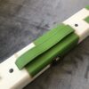 Three Quarter Green and White Patchwork Cue Case